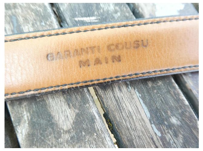 Berluti belt 85cm handmade Black - view 6