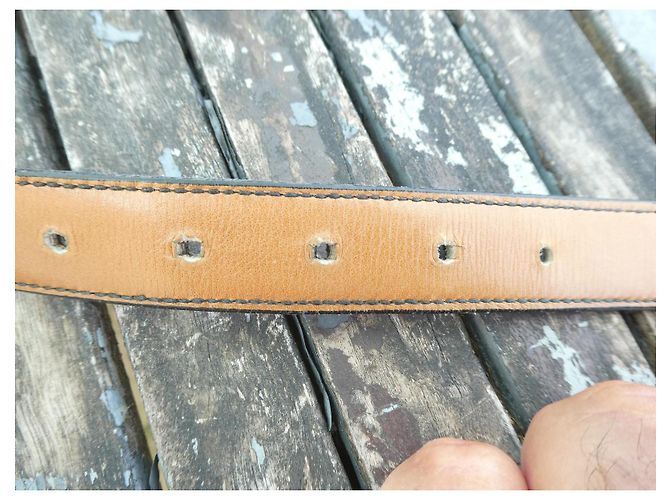Berluti belt 85cm handmade Black - view 7