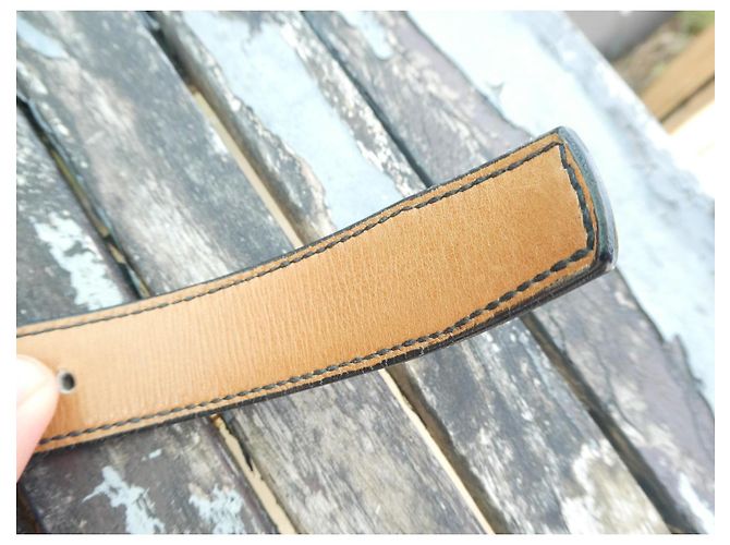 Berluti belt 85cm handmade Black - view 8