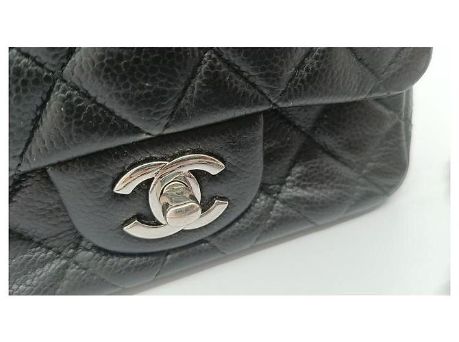 Wallet On Chain Piccola borsa a tracolla Chanel Nero - vista 3