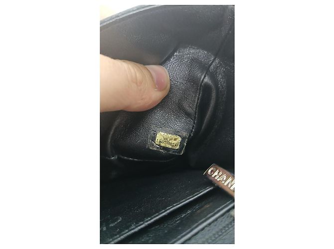 Wallet On Chain Piccola borsa a tracolla Chanel Nero - vista 6
