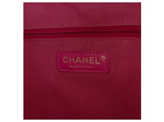 Girl Bolsa transversal Chanel em tweed rosa para meninas - vista 5
