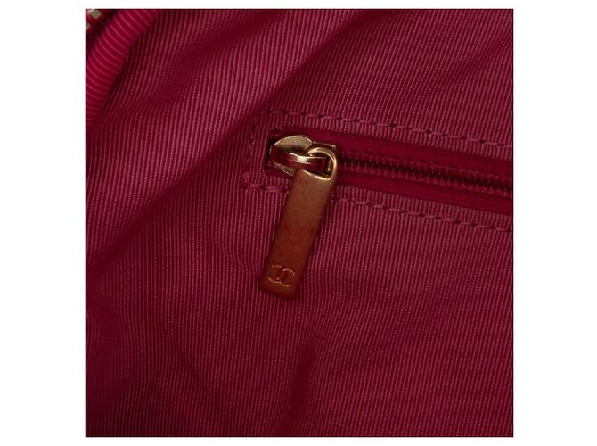 Girl Bolsa transversal Chanel em tweed rosa para meninas - vista 7