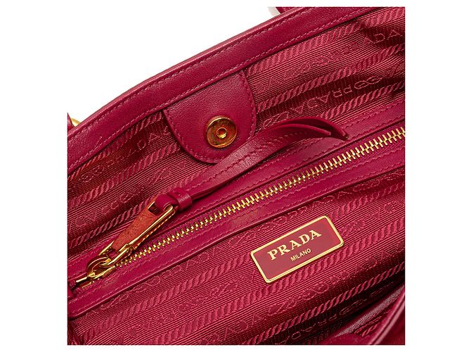 Prada Pink Tessuto Handtasche - Ansicht 6