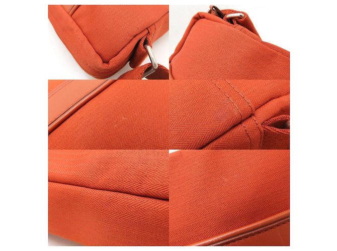 Borsa a Spalla PM Acapulco di Hermès Arancione - vista 5