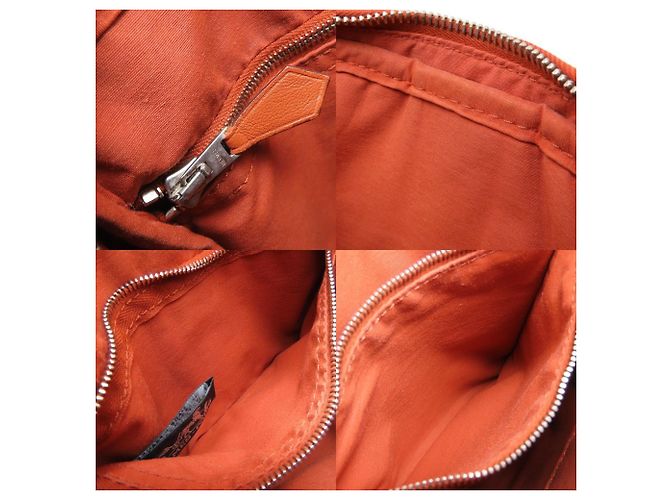 Borsa a Spalla PM Acapulco di Hermès Arancione - vista 9