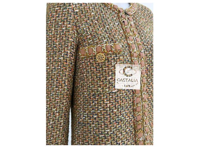 Chanel Regal Serenity Beige Tweed Jacke 34 FR in Paris / Rom - Ansicht 11