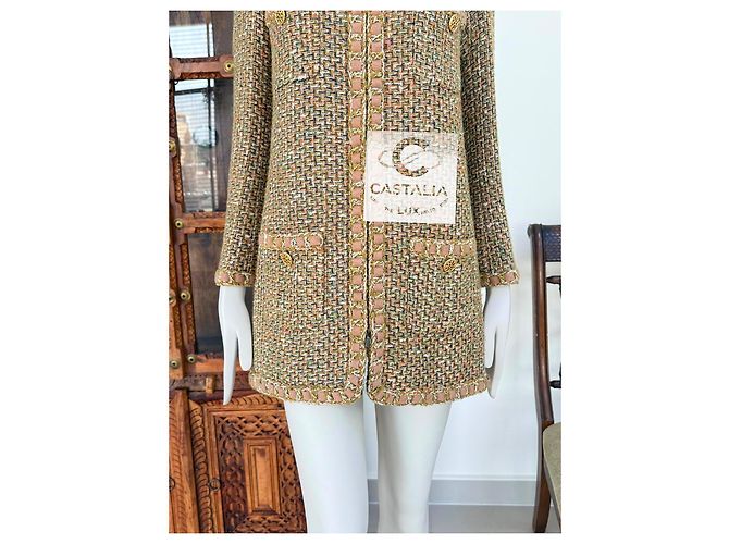 Chanel Regal Serenity Beige Tweed Jacke 34 FR in Paris / Rom - Ansicht 12