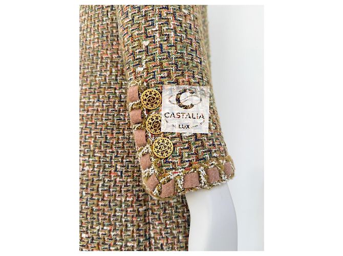 Chanel Regal Serenity Beige Tweed Jacke 34 FR in Paris / Rom - Ansicht 14