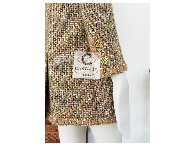 Chanel Regal Serenity Beige Tweed Jacke 34 FR in Paris / Rom - Ansicht 15