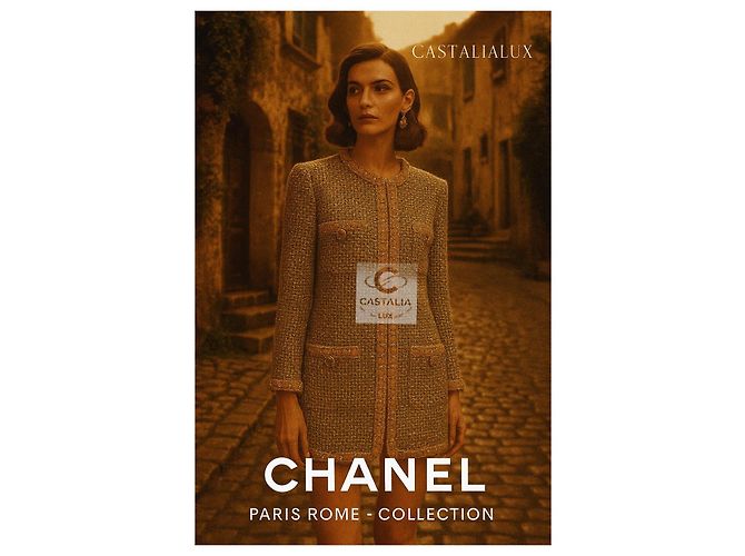 Chanel Regal Serenity Beige Tweed Jacke 34 FR in Paris / Rom - Ansicht 5