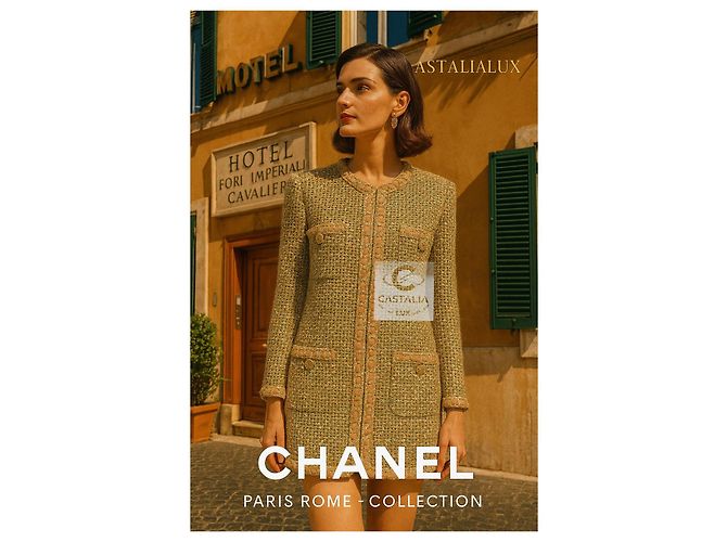 Chanel Regal Serenity Beige Tweed Jacke 34 FR in Paris / Rom - Ansicht 6