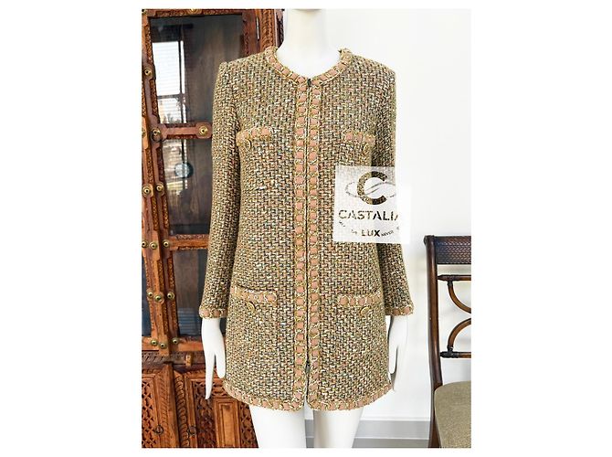 Chanel Regal Serenity Beige Tweed Jacke 34 FR in Paris / Rom - Ansicht 7