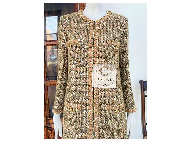 Chanel Regal Serenity Beige Tweed Jacke 34 FR in Paris / Rom - Ansicht 9