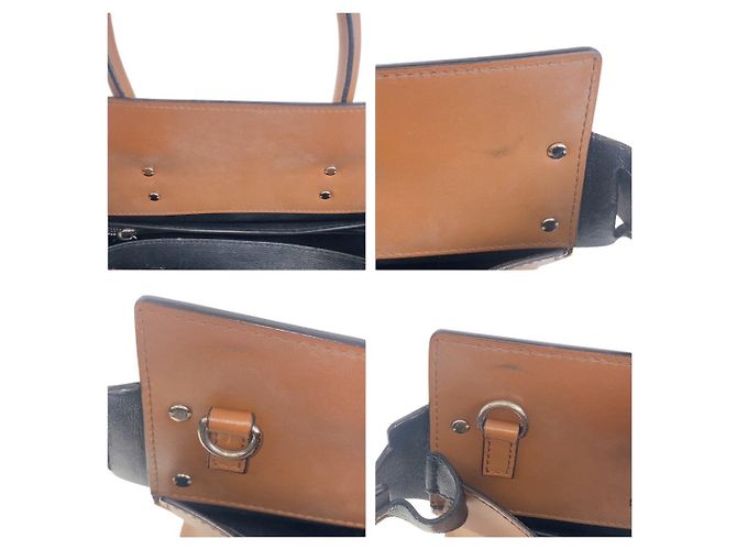 Borsa in pelle Givenchy Horizon Small 2way - vista 5