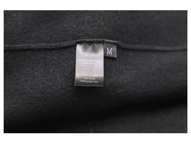Marc by Marc Jacobs Cárdigan peplum de manga 3/4 en lana negra - vista 12