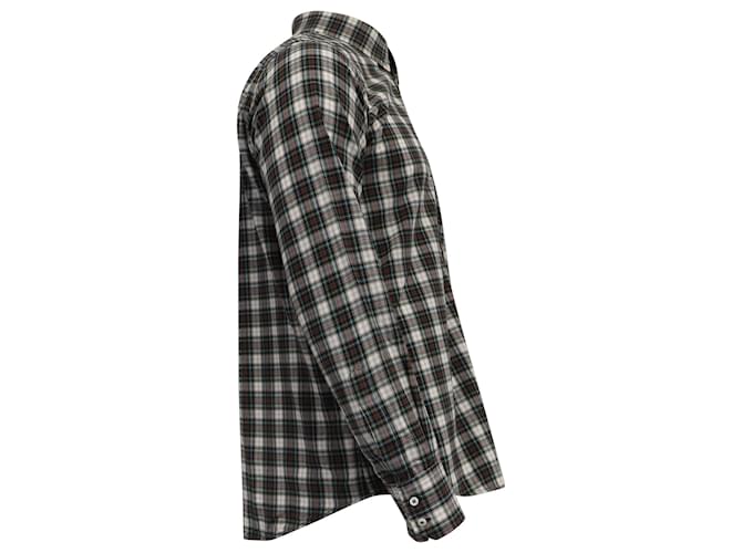 Camicia a maniche lunghe a quadri Dsquared2 in cotone multicolore - vista 2
