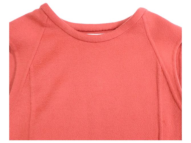 Vestido sem mangas até o joelho em cashmere laranja da Marc Jacobs - vista 5