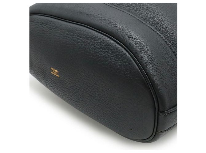 Borsa a Spalla Hermès Market GM Taurillon Clemence Nero - vista 3
