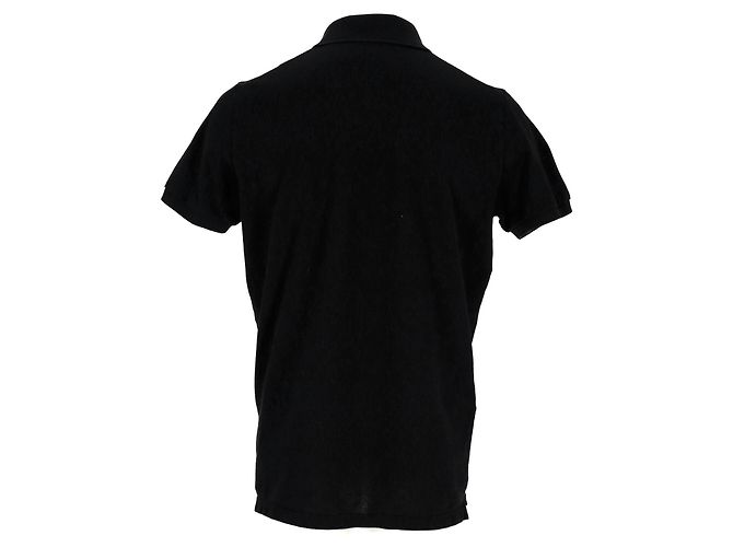 Camisa Polo Patch Dsquared2 en algodón negro - vista 7