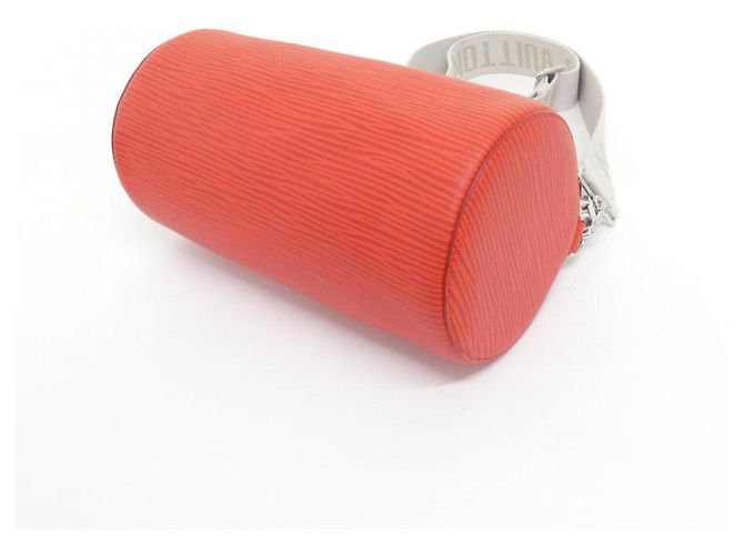 Borsa a Spalla Louis Vuitton Epi XL Soft Polochon Rosso - vista 2