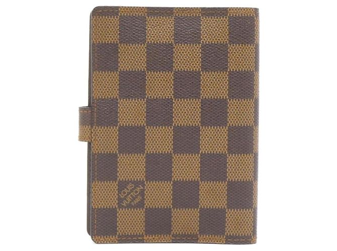 Louis Vuitton Damier Agenda PM Organizer Braun Damier ebene - Ansicht 2