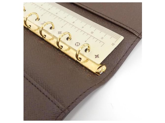 Louis Vuitton Damier Agenda PM Organizer Braun Damier ebene - Ansicht 6