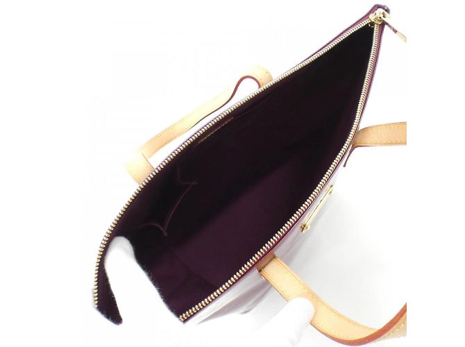Borsa Vernis Bellevue PM Louis Vuitton Porpora - vista 9