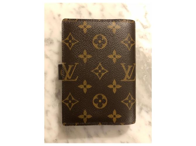 Louis Vuitton Monogram Tintin Groom Bellboy Couverture d'agenda Marron Bleu Écru - vue 3