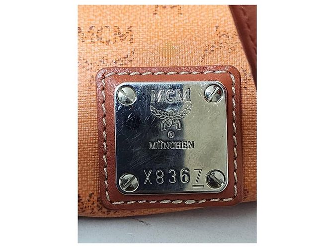 Borsa Tote MCM Visetos Marrone - vista 6