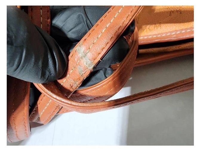 Borsa Tote MCM Visetos Marrone - vista 8