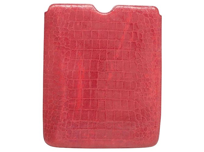 Custodia per iPad in Pelle Rosa Miu Miu Auth 121106 - vista 2