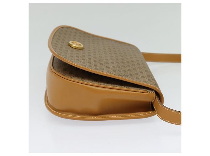 GUCCI Micro GG Supreme Schultertasche PVC Beige Gold Auth th6085 Golden - Ansicht 5