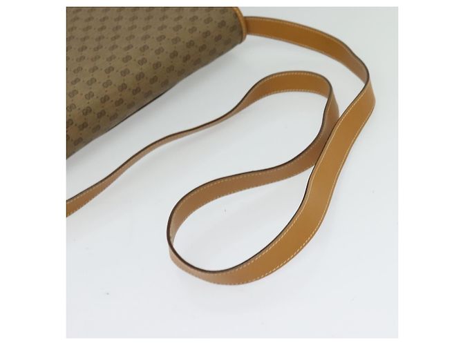 GUCCI Micro GG Supreme Schultertasche PVC Beige Gold Auth th6085 Golden - Ansicht 7