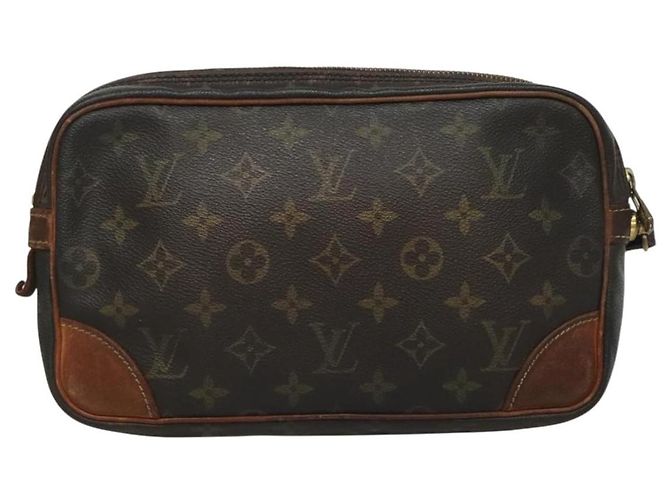 LOUIS VUITTON Monogram Marly Dragonne GM Borsa Clutch M51825 LV Auth th6078 Monogramma - vista 2