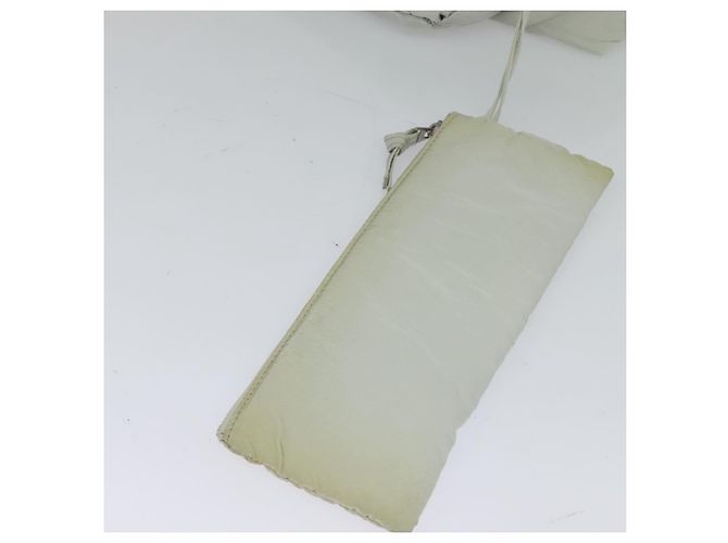 Autre Marque BAGUE VENETA MAXI INTRECCIATO Borsa a spalla in nylon grigio Auth mr1362 Marrone - vista 19