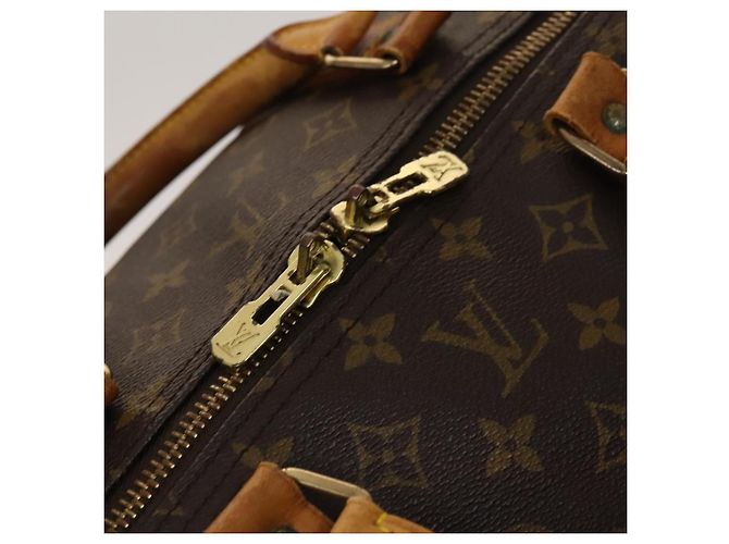 LOUIS VUITTON Monogram Keepall 60 Borsa Boston M41422 LV Auth 123386 Monogramma - vista 10
