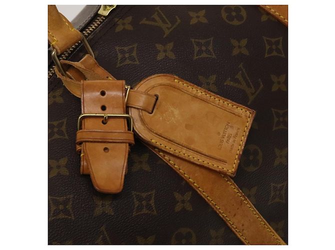 LOUIS VUITTON Monogram Keepall 60 Borsa Boston M41422 LV Auth 123386 Monogramma - vista 19