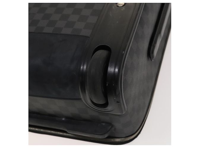 LOUIS VUITTON Valigia Pegas 55 Damier Graphite N23300 LV Auth 123620 Damier ebene - vista 21