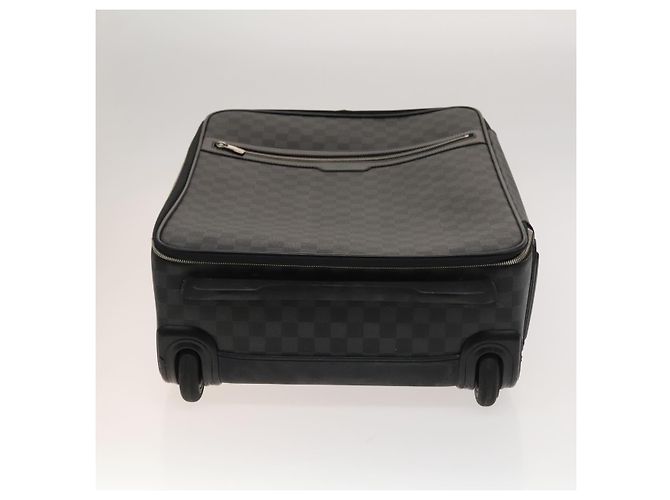 LOUIS VUITTON Valigia Pegas 55 Damier Graphite N23300 LV Auth 123620 Damier ebene - vista 6