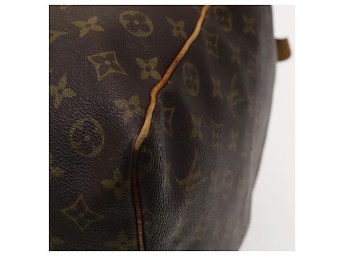 LOUIS VUITTON Monogram Keepall 60 Borsa Boston M41422 LV Auth 124850 Monogramma - vista 16