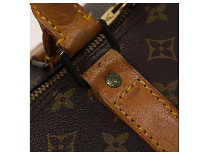 LOUIS VUITTON Monogram Keepall 60 Borsa Boston M41422 LV Auth 124850 Monogramma - vista 17