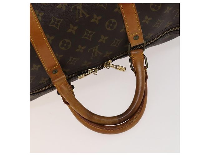 LOUIS VUITTON Monogram Keepall 60 Borsa Boston M41422 LV Auth 124850 Monogramma - vista 7