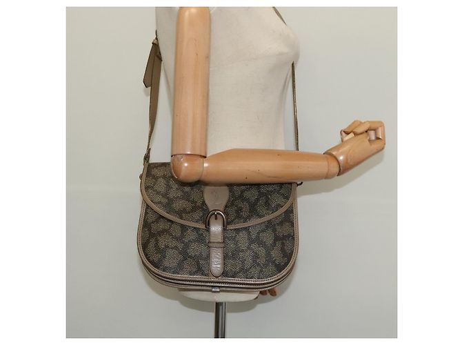 Borsa a Spalla SAINT LAURENT in Pelle PVC Beige Auth bs26374 - vista 21