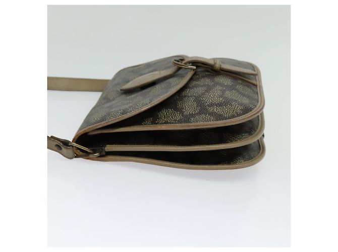 Borsa a Spalla SAINT LAURENT in Pelle PVC Beige Auth bs26374 - vista 4