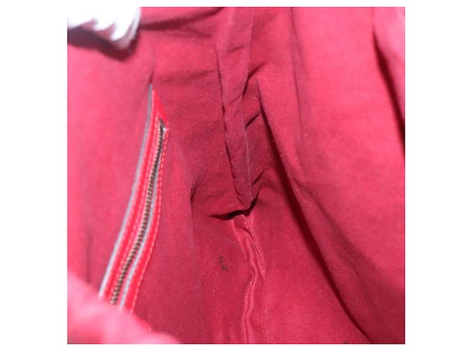 GUCCI Web Sherry Line Rucksack Canvas Rot Blau 473872 Auth 125637 - Ansicht 18