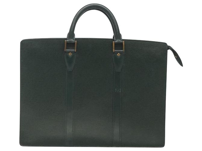 LOUIS VUITTON Taiga Porta Documenti Rozan Borsa Ardoise M30052 LV Auth 121200 Grigio - vista 13