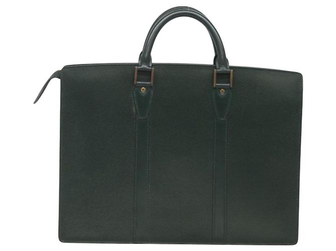 LOUIS VUITTON Taiga Porta Documenti Rozan Borsa Ardoise M30052 LV Auth 121200 Grigio - vista 2
