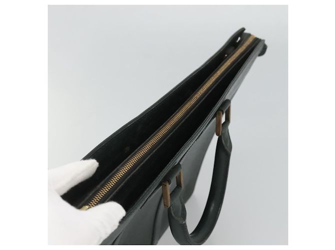 LOUIS VUITTON Taiga Porta Documenti Rozan Borsa Ardoise M30052 LV Auth 121200 Grigio - vista 6