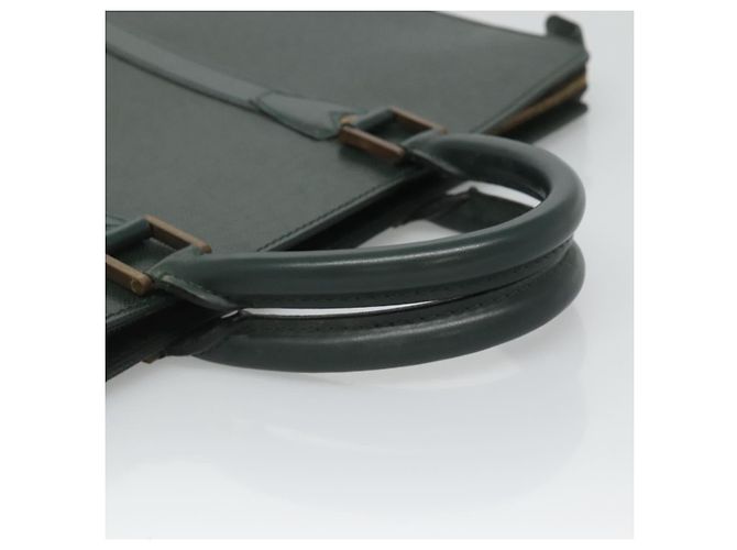 LOUIS VUITTON Taiga Porta Documenti Rozan Borsa Ardoise M30052 LV Auth 121200 Grigio - vista 7